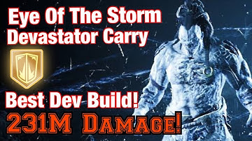 OUTRIDERS - Free Carry T15 - Eye of The Storm - Devastator Best Build Leap/Quake - 8:59