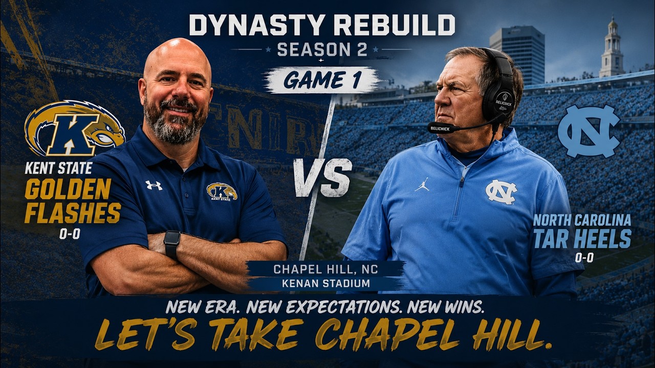 Can Our NEW Kent State Roster SURVIVE North Carolina?!