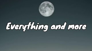 Yaeow  Everything And More s Want To Be All For You