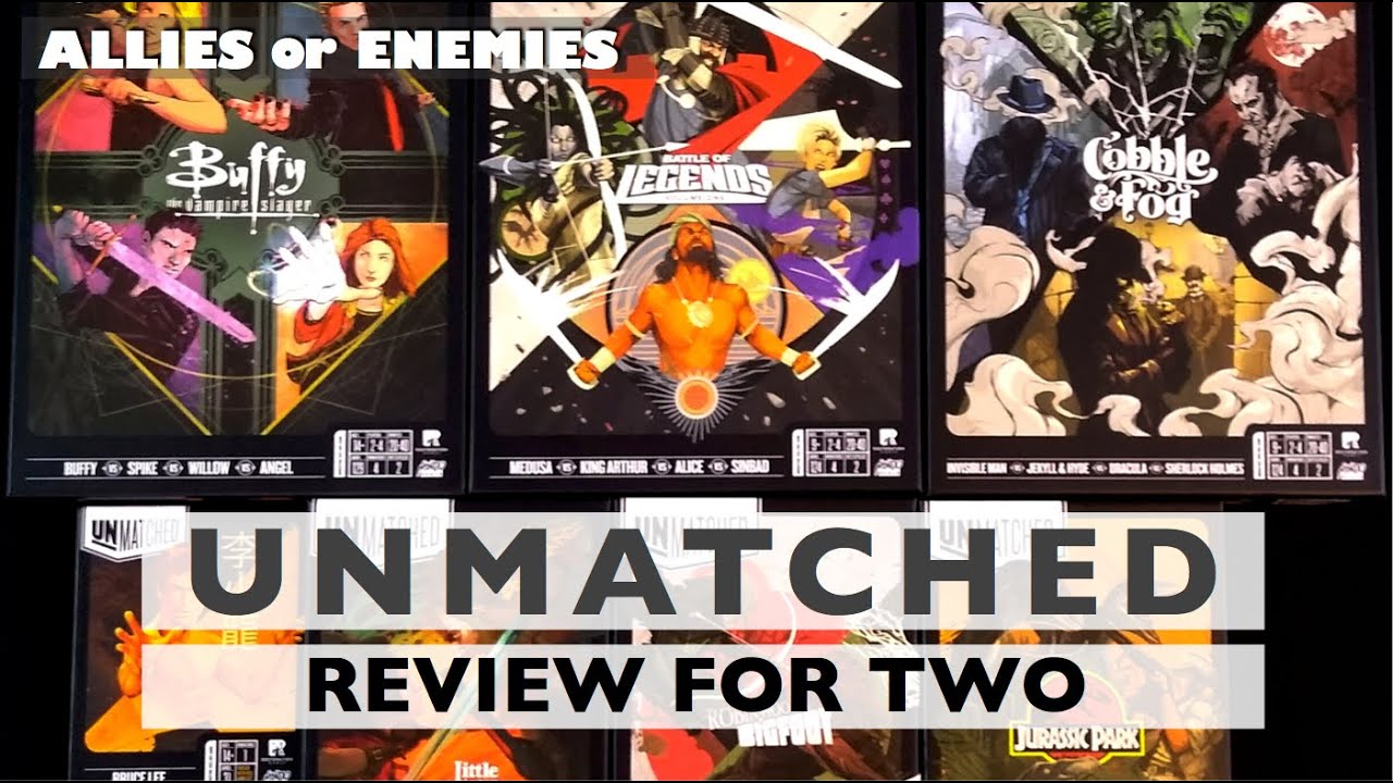 Unmatched (All 7 Sets) - Board Game Review 