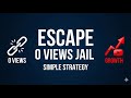 This is how I escaped 0 views jail in YouTube 