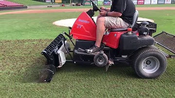 Ball Field using Nordic Plow