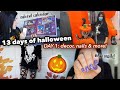 Halloween Vlog Pt 1: decor shopping, advent calendar, organizing || Kelli Marissa Vlogs