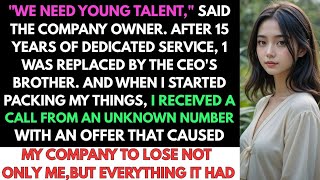 The Owner Of The Company Replaced Me With The CEO's Brother After 15 Years Of Diligent Work