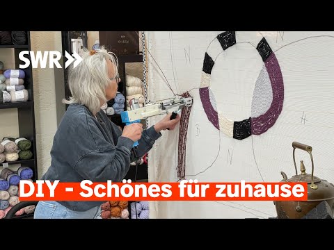 Schöne Dinge selber machen: Terrazzo, Tufting, Dschungelglas und mehr | SWR Treffpunkt