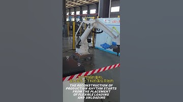 The reconstruction of production rhythm start#robotic #machine #robotization
