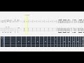 なきごと 「メトロポリタン」 リードギター TAB譜(耳コピ)