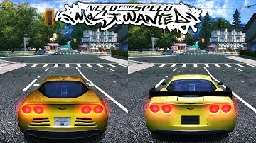 Corvette C6 VS Corvette C6.R! Which one is faster?