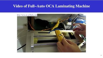 Automatic Universal OCA Film Laminating Machine for Laminate Polarized Film(No Need Mould )