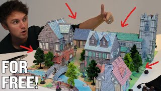 Build your own Fantasy Village for free