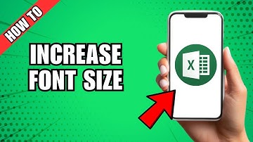 How to Increase Font Size on Microsoft Excel App