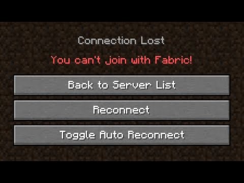 How to Join Minecraft Servers with Fabric (Even if it's Disabled) - YouTube