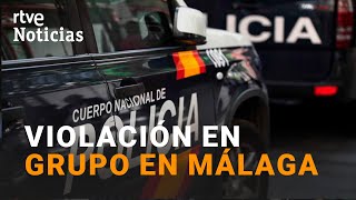 TRES DETENIDOS por una presunta VIOLACIÓN GRUPAL en una playa de MÁLAGA | RTVE Noticias