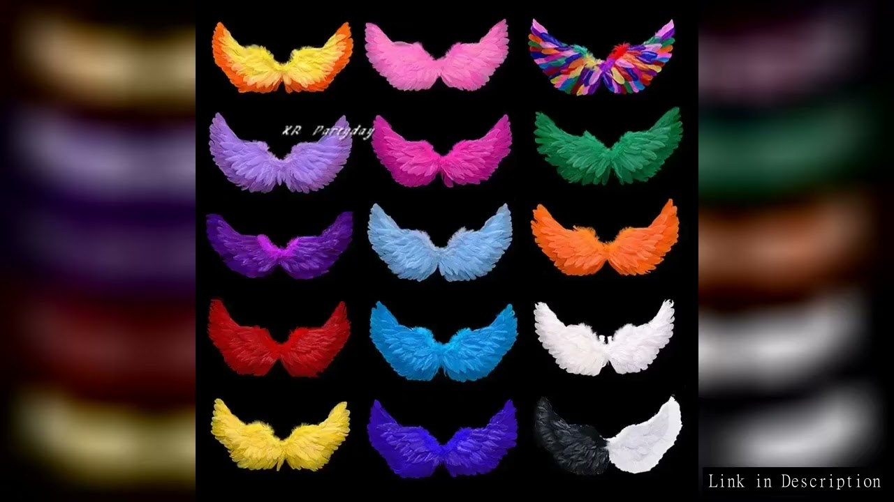 1pcs Angel Feather Wings Angel Feather Wing Child Adult Show Fairy Costume Cosplay Props Wedding Chr
