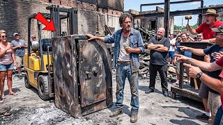 The Auction Laughed at the 90 He Paid for a Fire-Warped Hotel Safe Then He Cracked It That Night