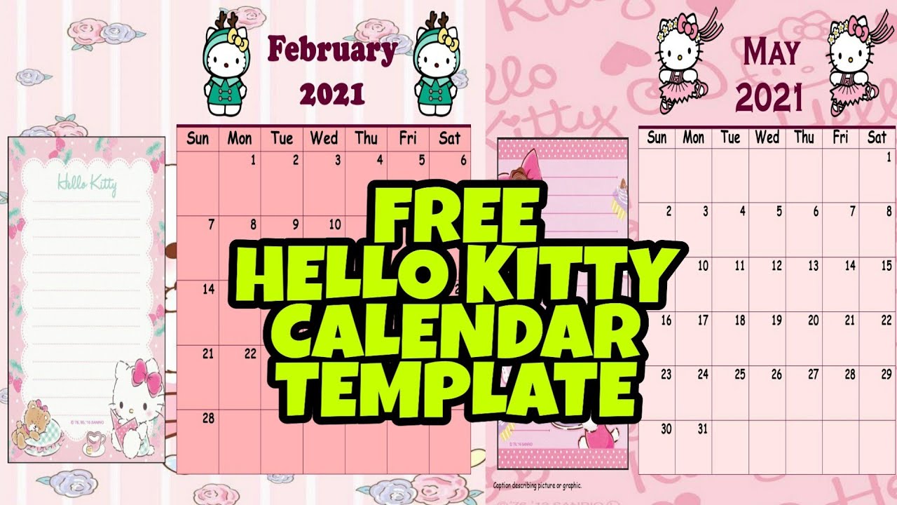 Hello Kitty Printable Calendar 2024 New Top Most Popular List Of Calendar May 2024 June 2025