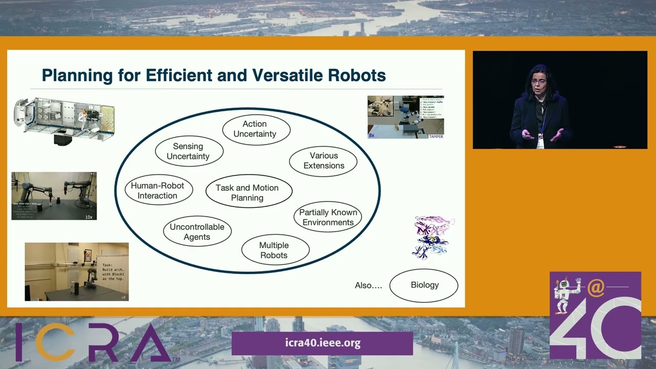 Lydia Kavraki - 30 Years of Sampling based Motion Planners from Minutes to Microseconds