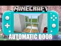 How to Make an Automatic Door in Minecraft