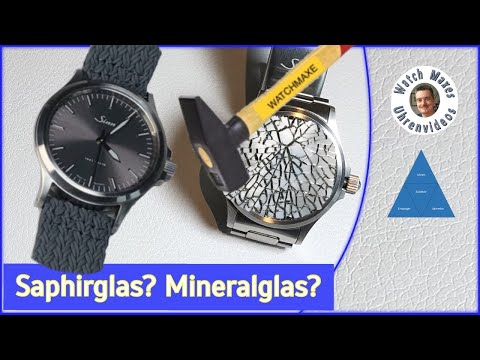 Garantiert sicher erkennen: Mineralglas oder Saphirglas?