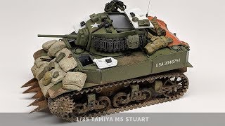 My first tank build! 1/35 Tamiya M5 Stuart