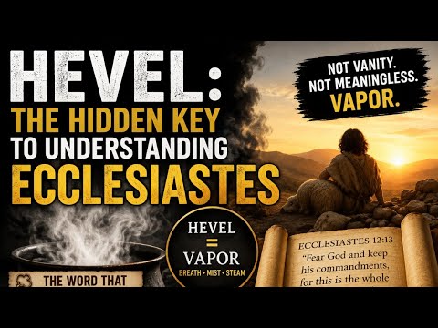William Hemsworth- the word that helps us unlock Ecclesiastes