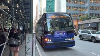 MTA Bus Company 2020-22 Prevost X3-45 Commuter 1443 on Route QM18 Express