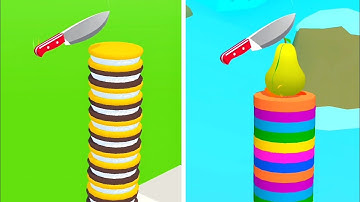 Slice It All Gameplay! Satisfying and Relaxing ASMR Slicing Video NEW UPDATE