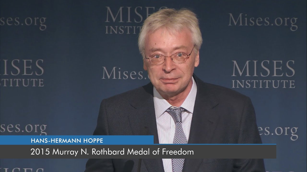 Presentation of the 2015 Murray N. Rothbard Medal of Freedom - YouTube