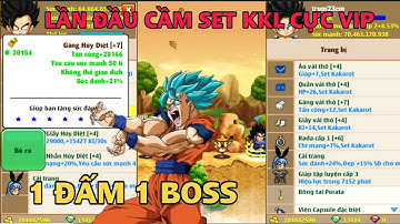 Ngọc Rồng Online | Lần Đầu Cầm Sét Kakarot Chơi Game Và Cái Kết