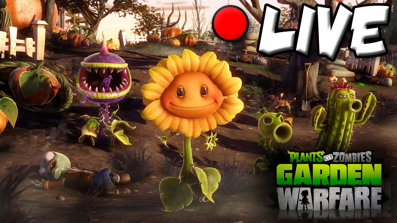 PvZ Garden Warfare - First Stream - Learning the game!