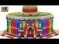 Most Creative - How To Build Dome of The Rock From Magnetic Balls (Satisfying) | Magnet World Series