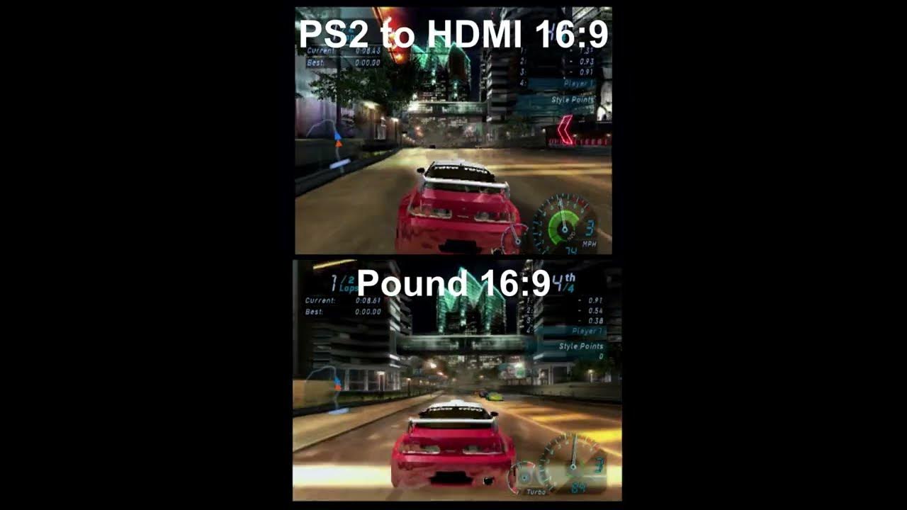 Pound Playstion 2 Cable vs PS2 to HDMI YouTube
