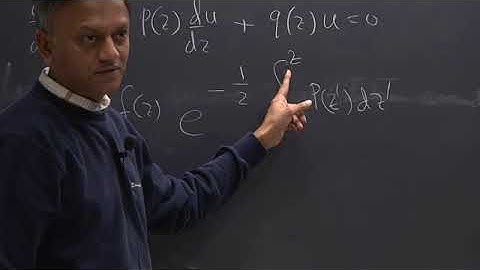 Mathematical Methods- Lecture 28 of 34
