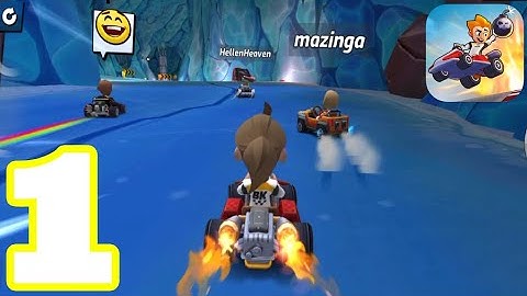 Boom Karts Multiplayer Racing - Gameplay Walkthrough Part 1 (Android, iOS)