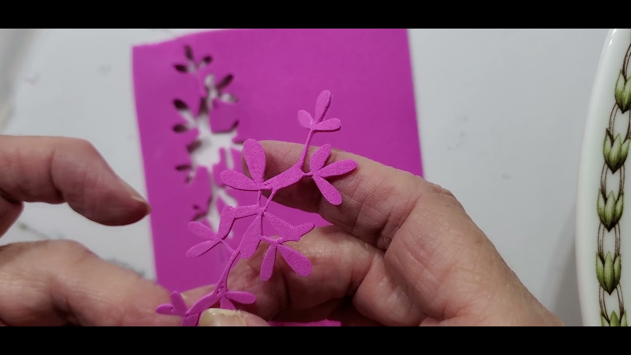 cutting thin foam on cricutjoy YouTube