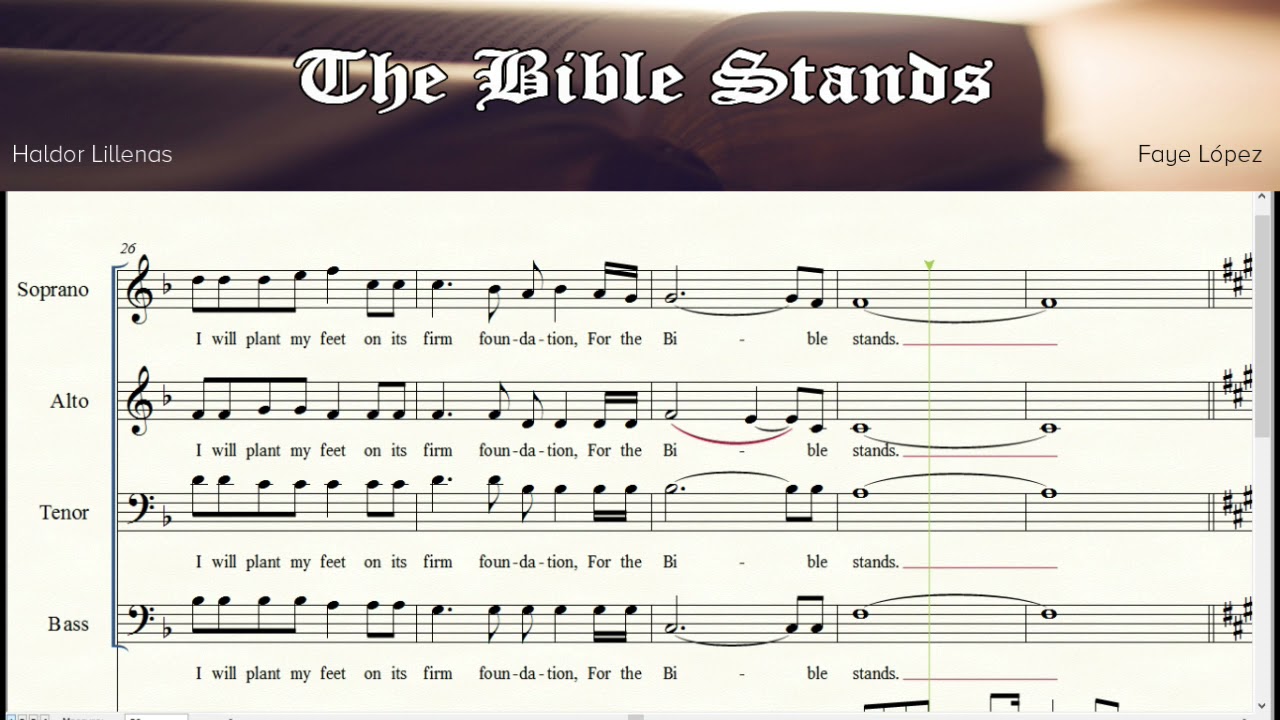 The Bible Stands YouTube