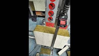 Cutting rockwool like butter 🧈 This custom jig doesn't mess around. #diy #construction #worksharp