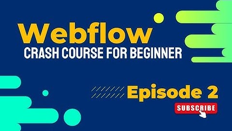 Webflow crash course layouts Part 2 In (Urdu/Hindi)