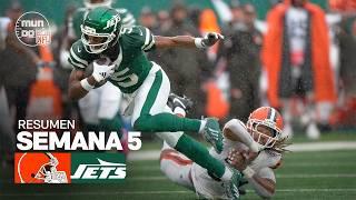 Cleveland Browns vs. New York Jets | Semana 5 - Temporada NFL 2026 | Resumen en español