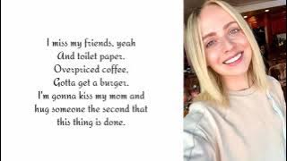 Madilyn Bailey - I Miss My Friends (Lyrics) | She Wrote a Song Using Only Instagram Comments