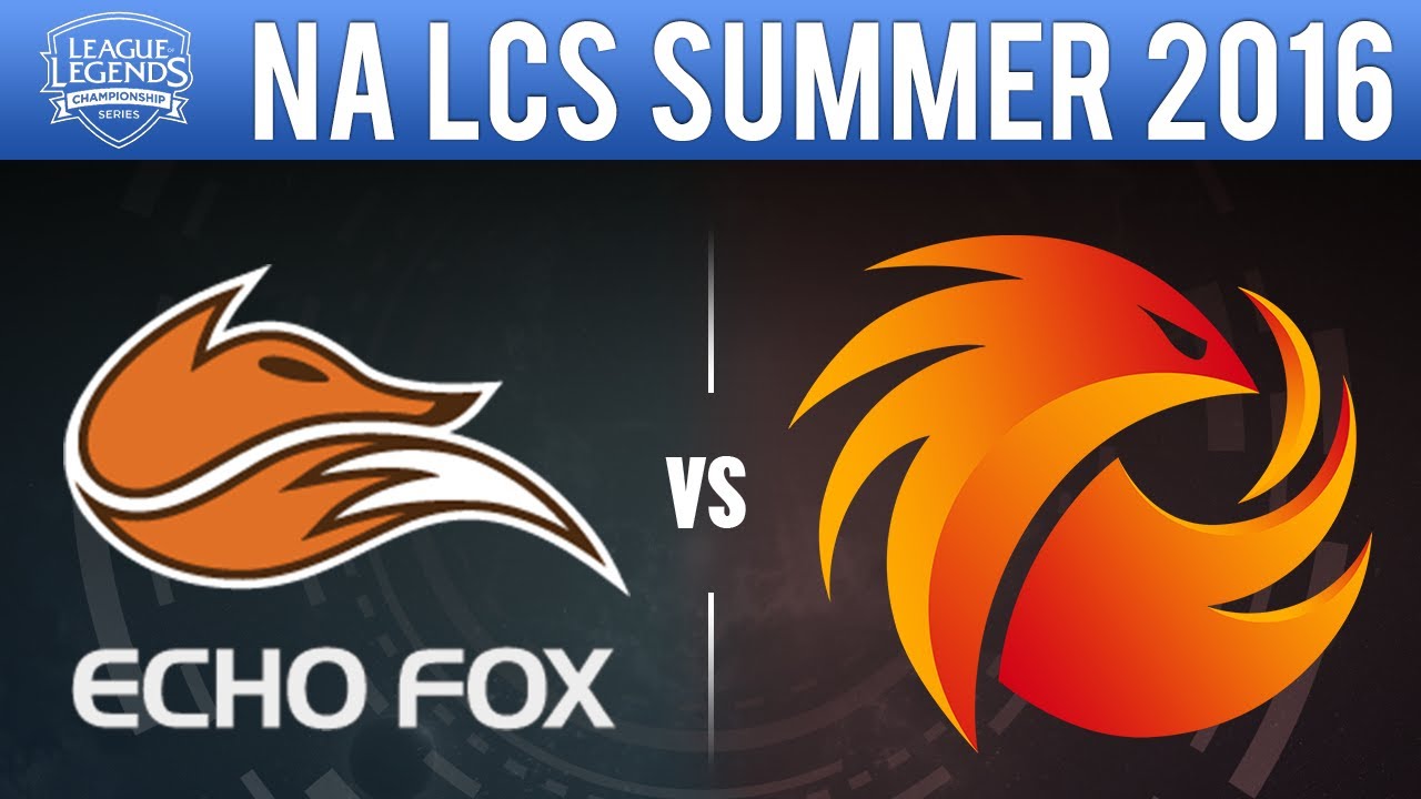 Echo Fox vs Phoenix1 - NA LCS Summer 2016 Game 2