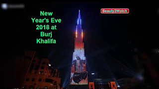 Burj Khalifa lights up in spectacular style, sets a new Guinness World Record in 2018 year