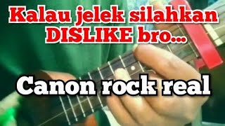 MELODI UKULELE CANON ROCK | ukulele senar 4 (mirip aslinya)