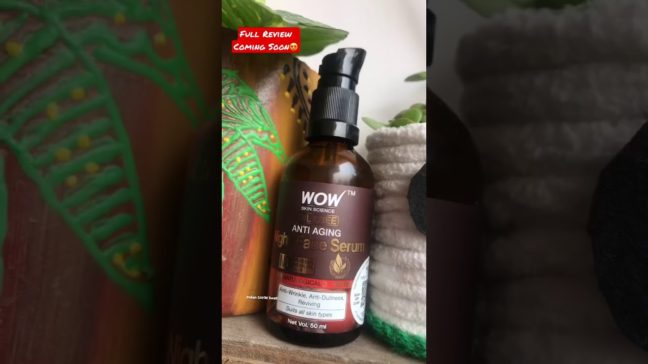 wow anti aging serum