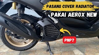 Crazy Modification! Installing the New Aerox Radiator Cover on a Yamaha Nmax Motorcycle Makes It ...