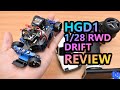 Review hgd1 128 rwd drift car  build  setup