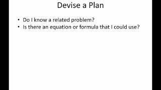 Celebrity Introduction to Polya's 4 Step Problem Solving Plan Net Worth