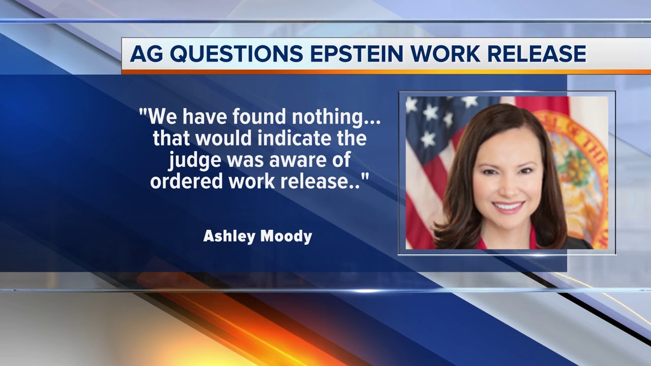 vero beach weather Attorney general questions Epstein work release