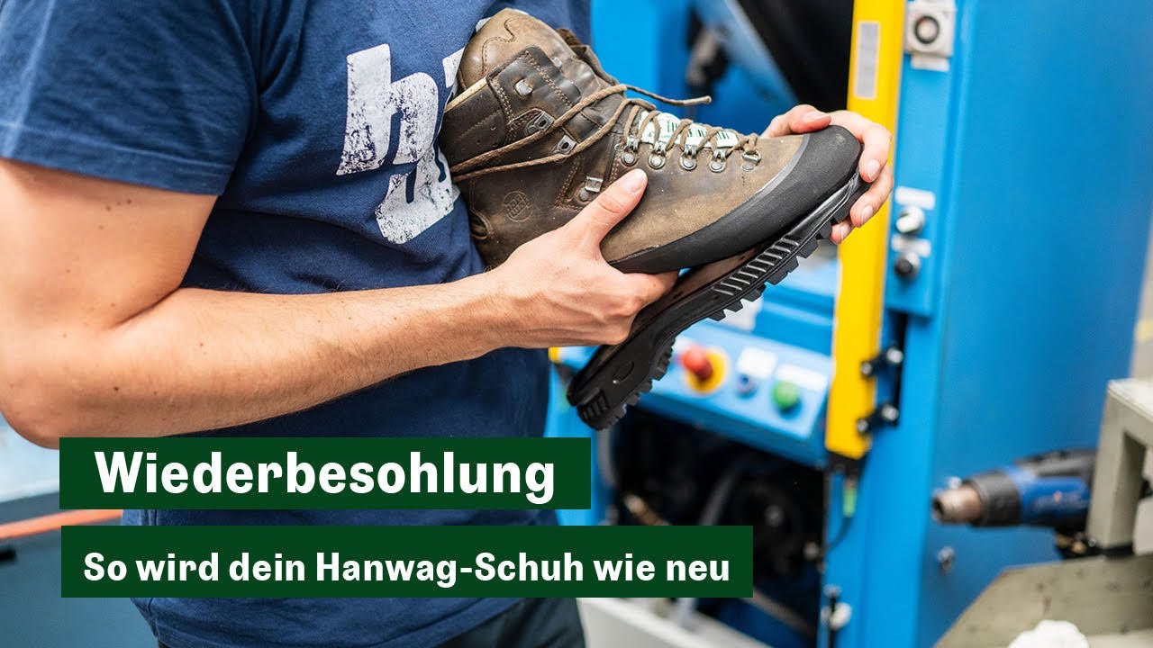 Wiederbesohlung bei Hanwag