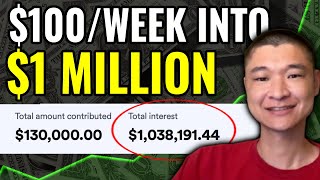 Invest ONLY $100/Week into QQQI ETF to Retire a Millionaire